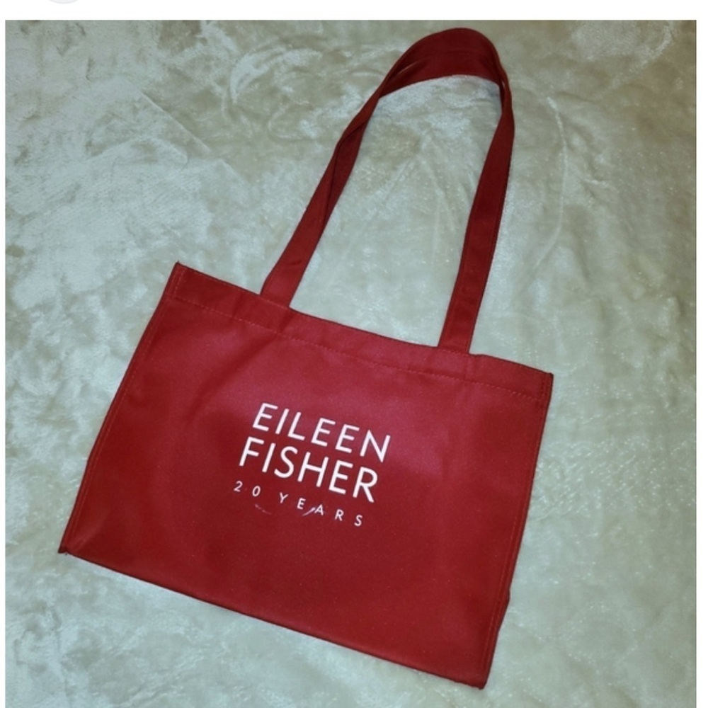 Eileen Fisher Bold Red Tote